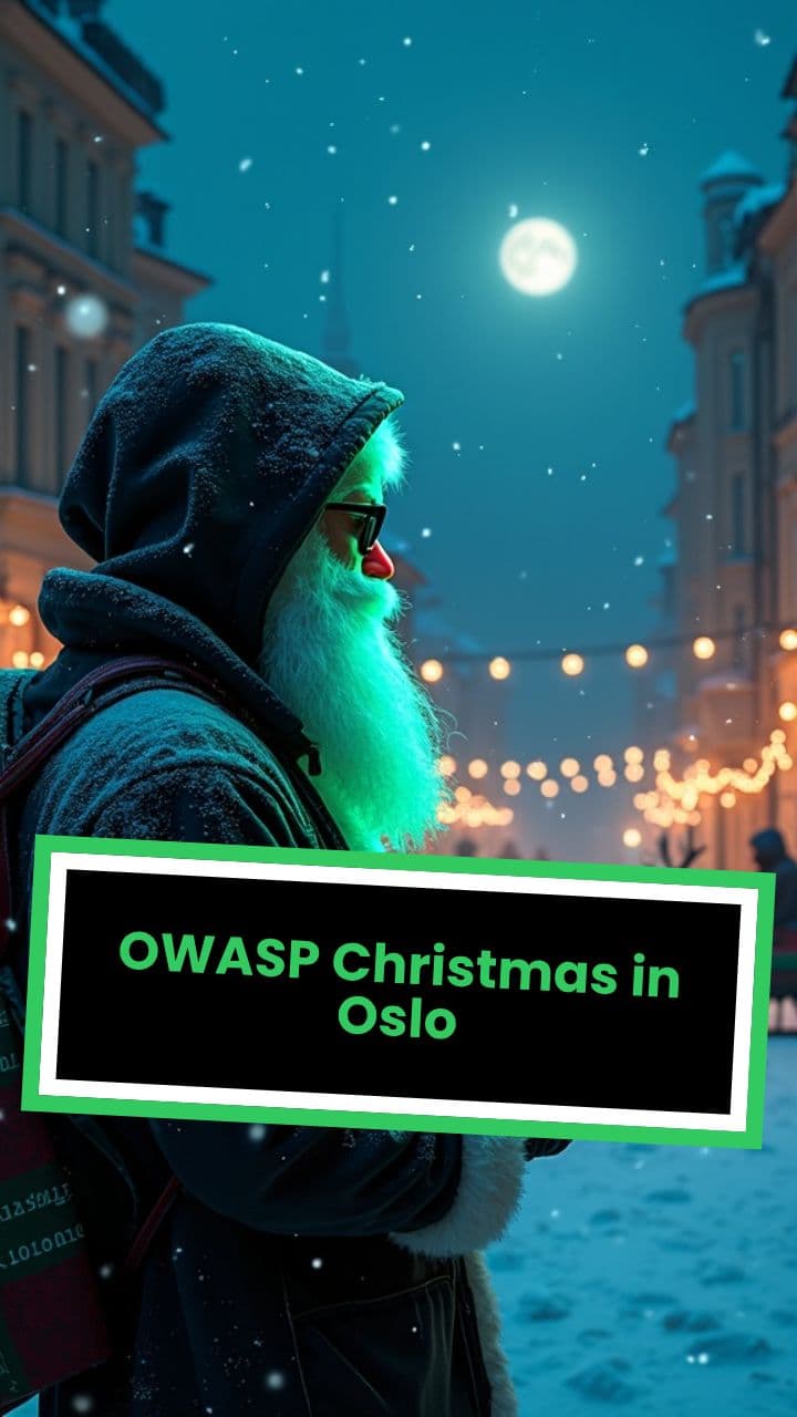 OWASP Christmas in Oslo
