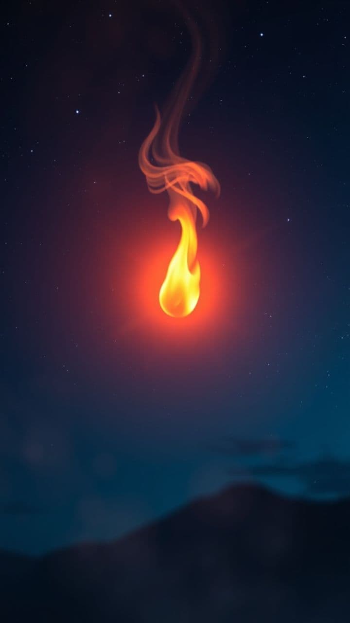 Une flamme brûle en toi