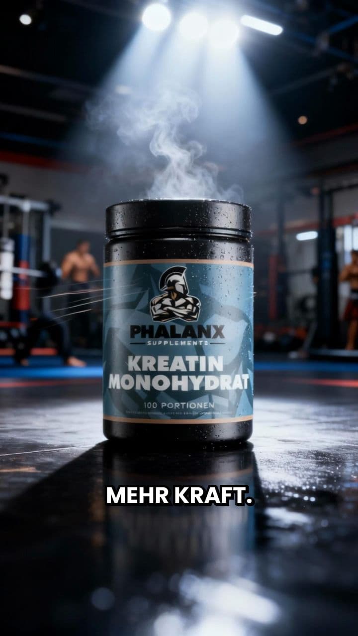 Reines Kreatin für mehr Kraft