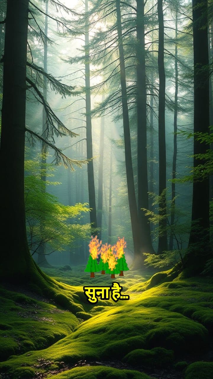 गाय और शेर की दोस्ती