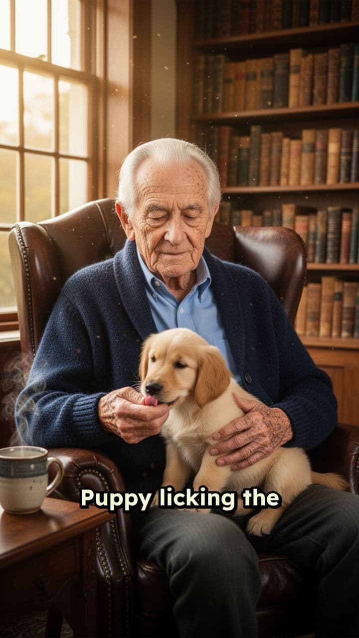 A Puppy’s Loyal Comfort