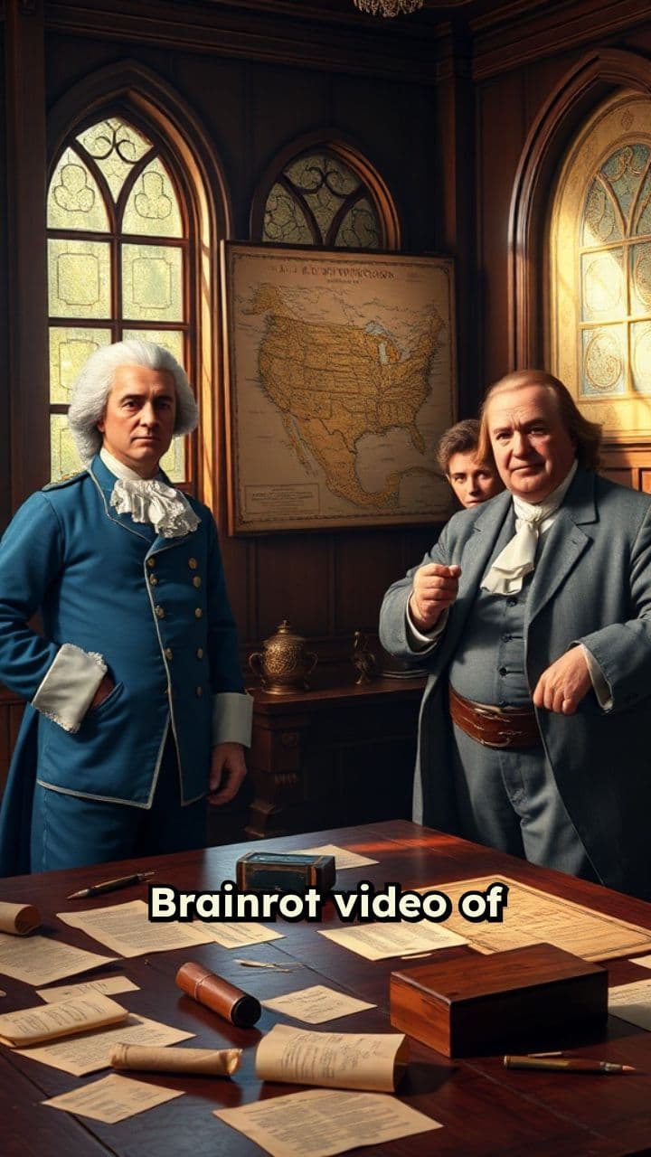 Founding Fathers Explain Revolution with Attitude