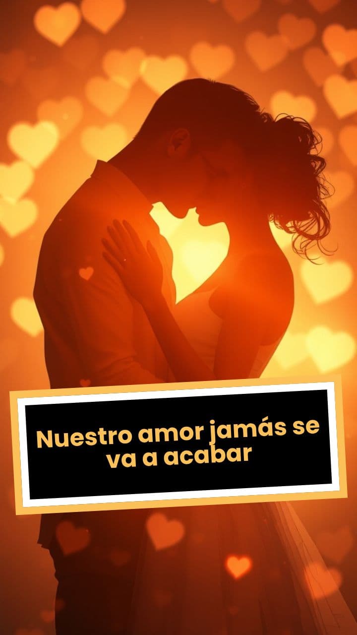 Nuestro amor jamás se va a acabar