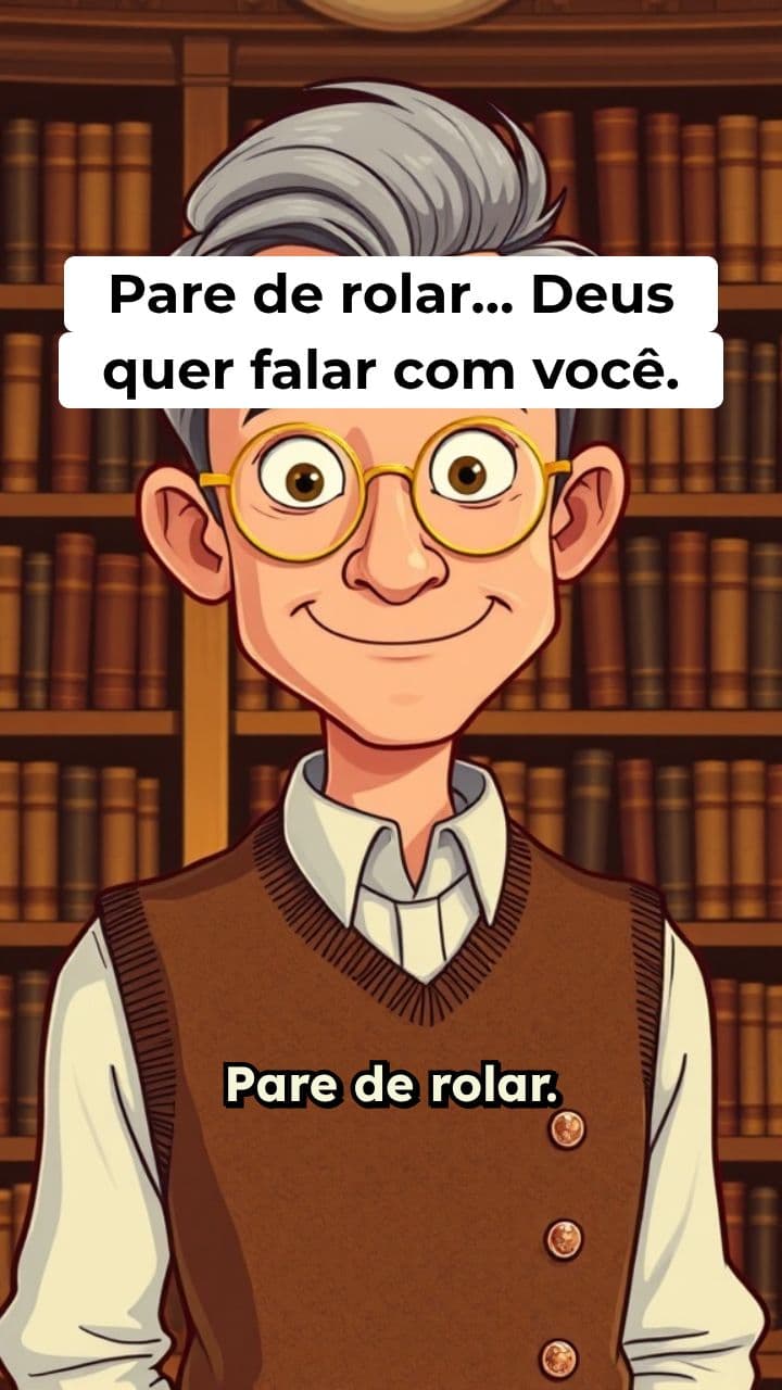 Fé e Ansiedade - Retro Cartoon