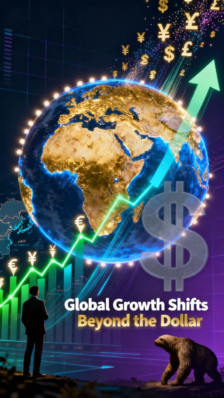 Global Growth Shifts Beyond the Dollar