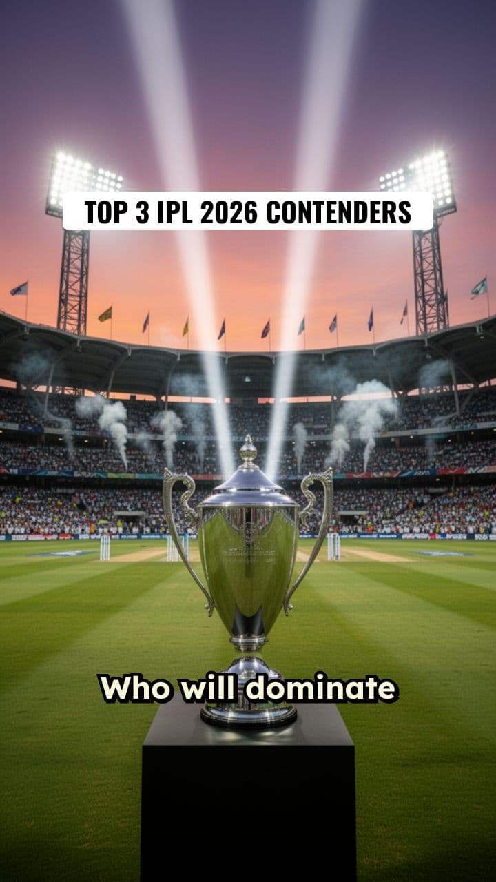 Top 3 IPL 2026 Contenders