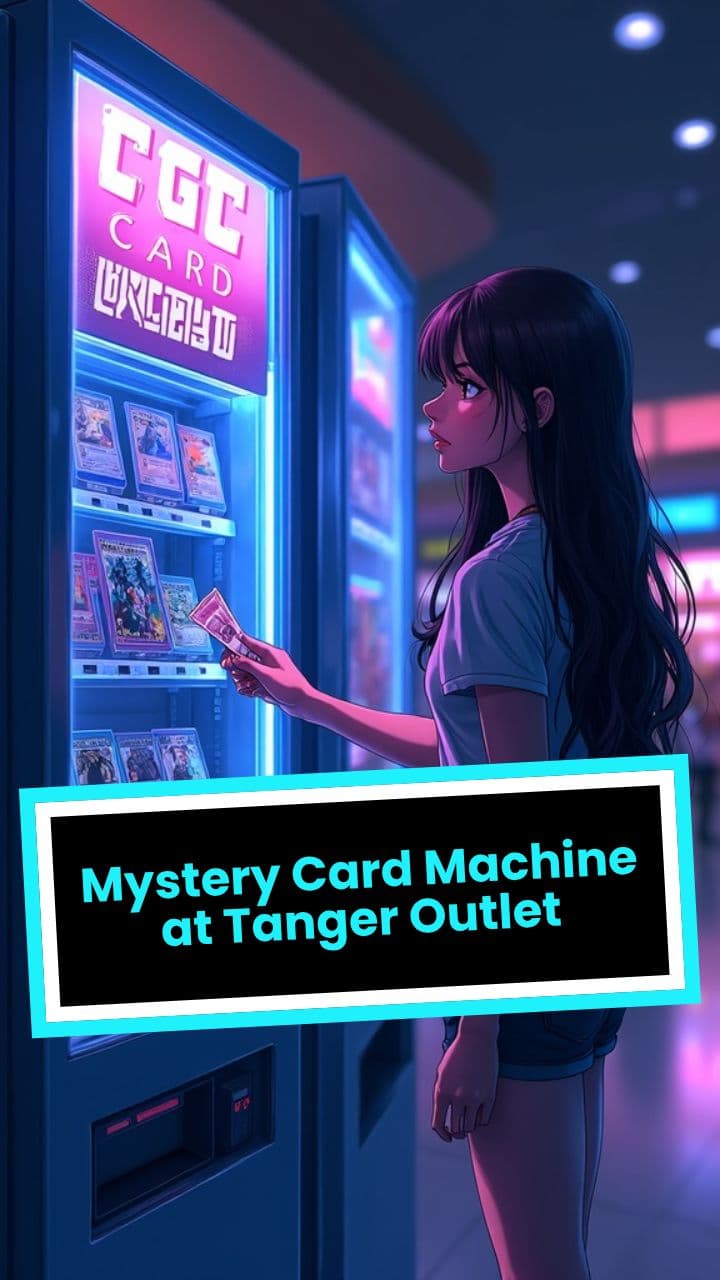 Mystery Card Machine at Tanger Outlet