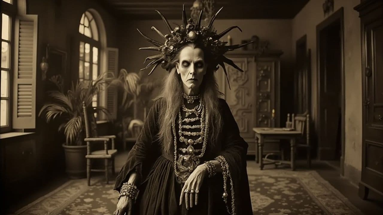 La sorcière et la maison coloniale