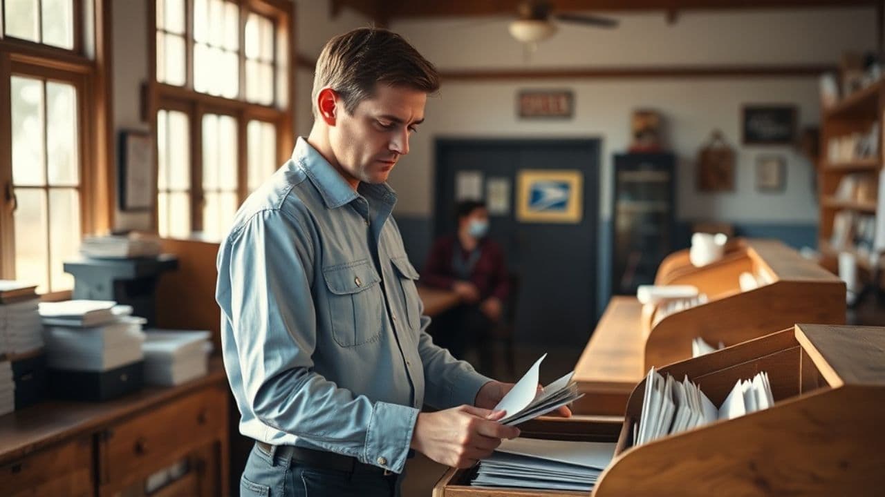 Le facteur et le cadavre caché