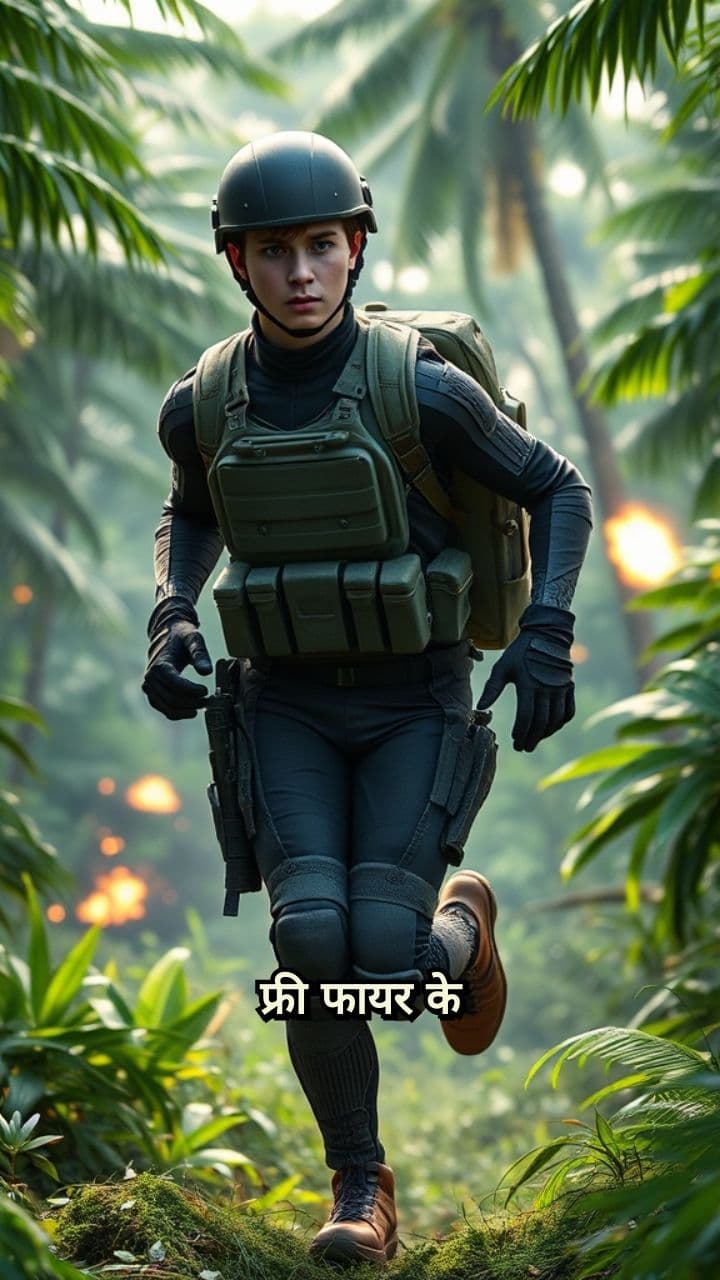 Epic Free Fire Battle - AI Headshots