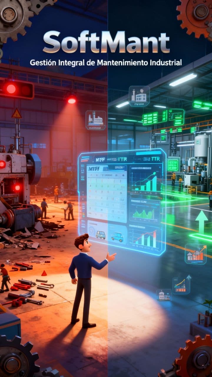 SoftMant: Gestión Integral de Mantenimiento Industrial