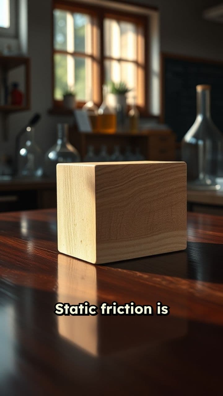 The Physics of Static Friction