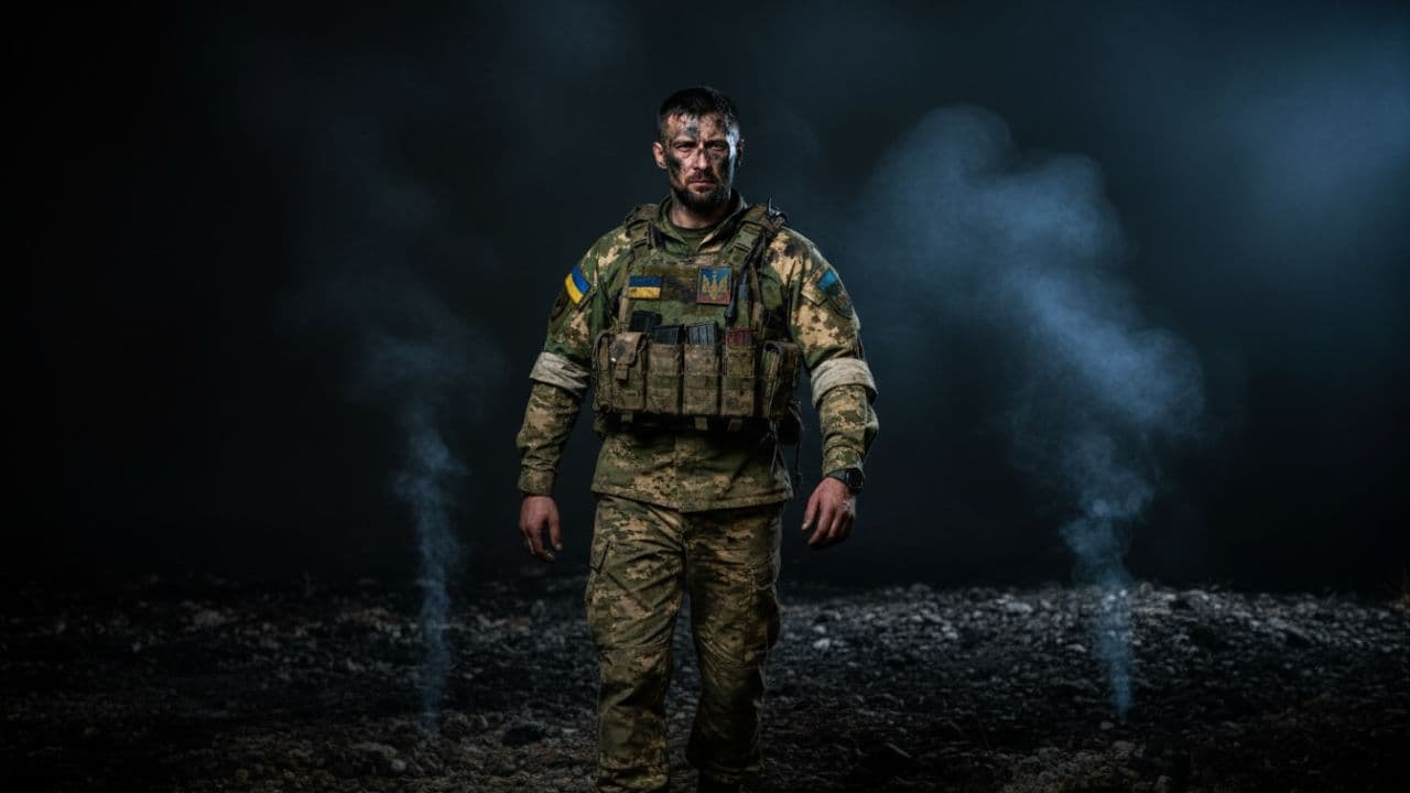 Cinematic Resolve: The Ukrainian Warrior
