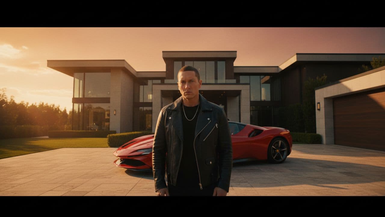 Wealth and Struggle in Contrast