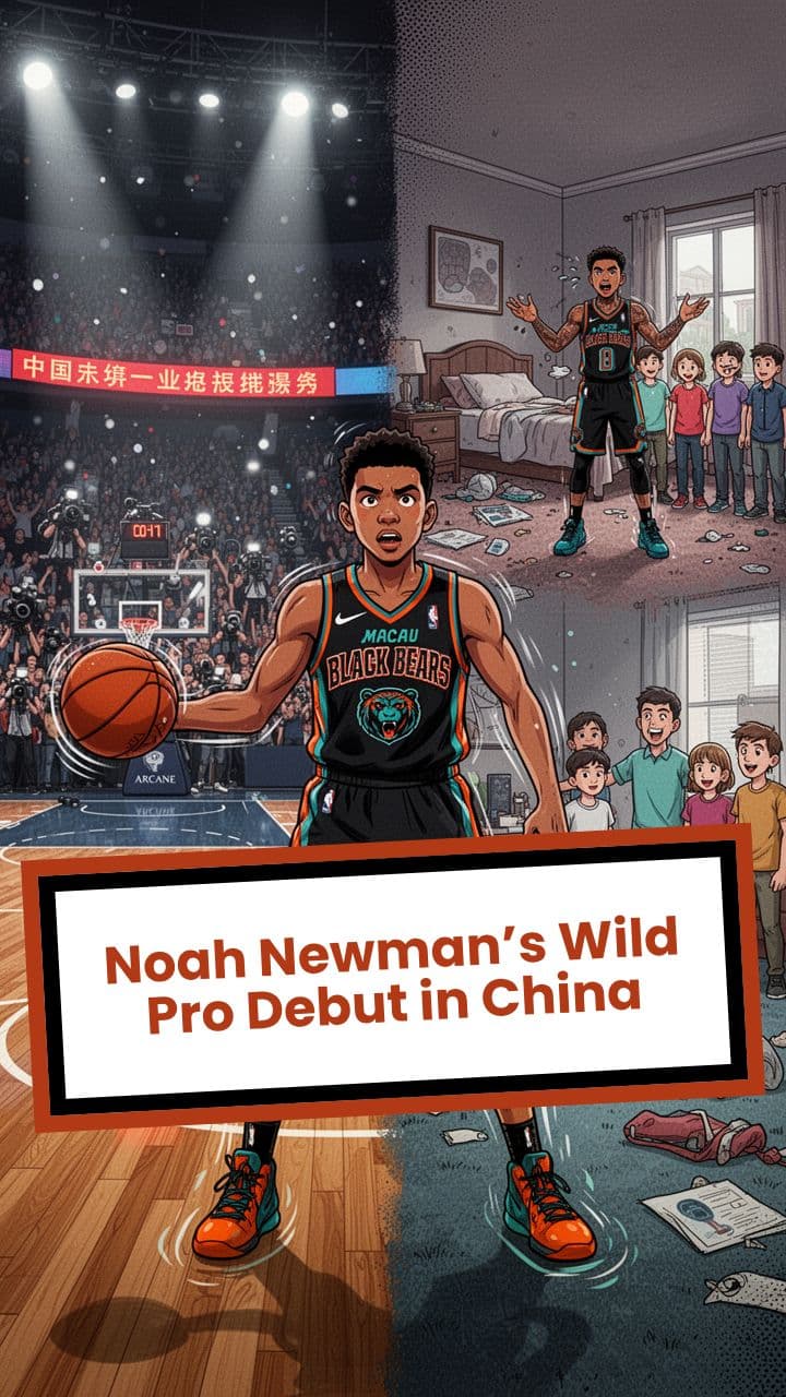 Noah Newman’s Wild Pro Debut in China
