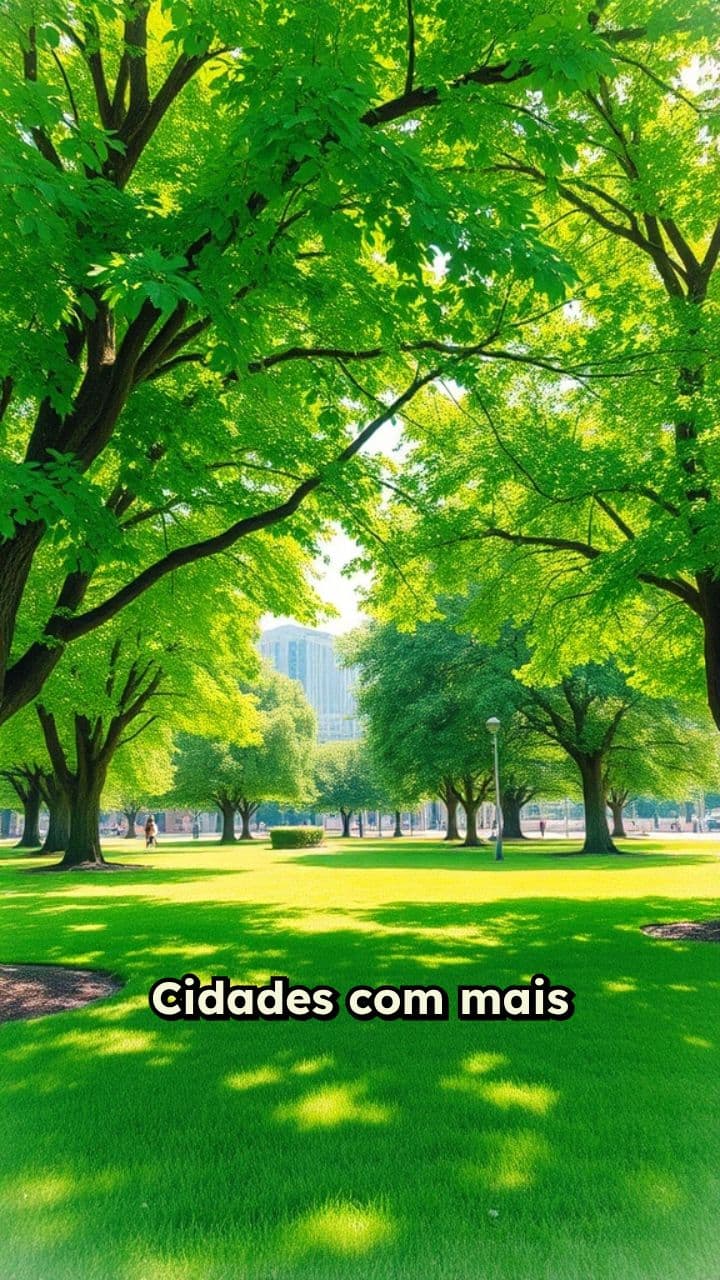 A influência das árvores na saúde mental