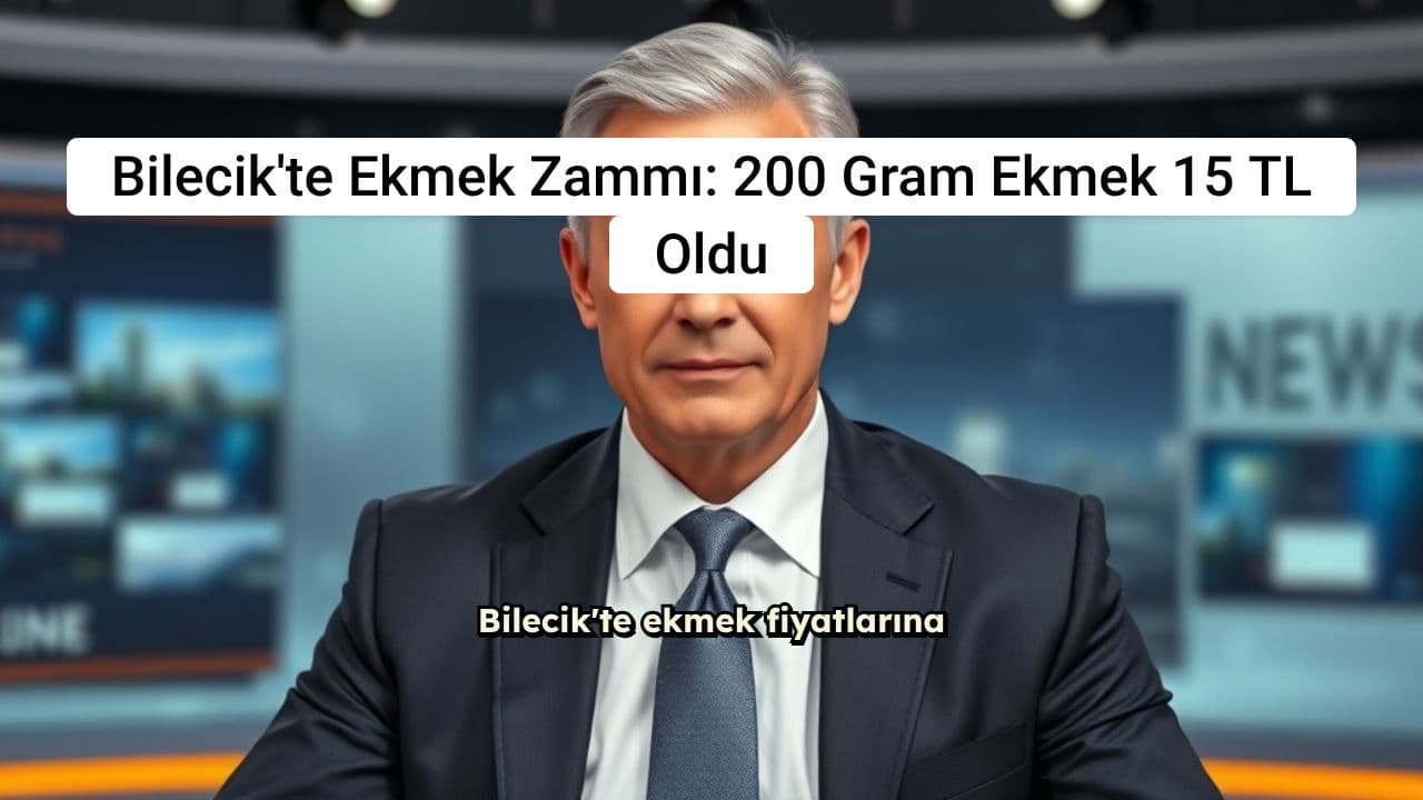 Bilecik'te Ekmek Fiyatlarına Zam Geldi