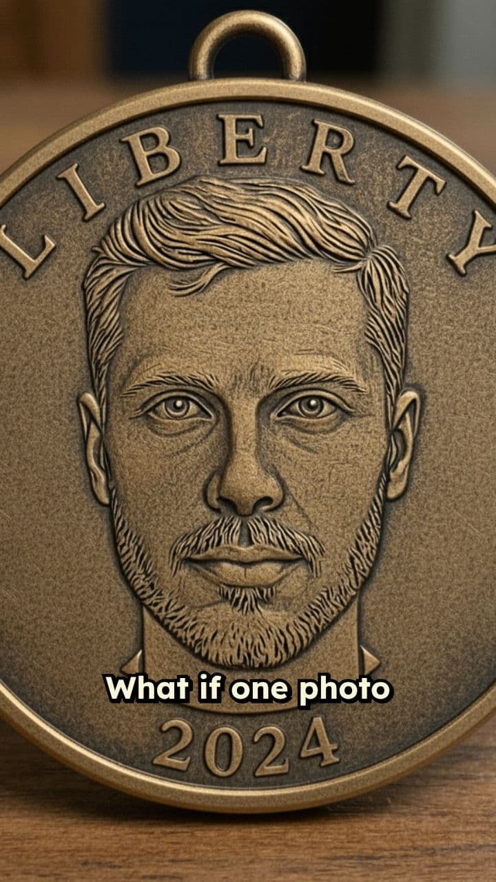 Turn Your Photo Into a 3D Coin