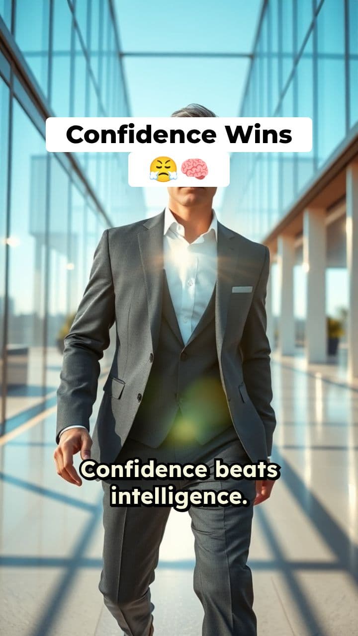 Confidence Over Intelligence