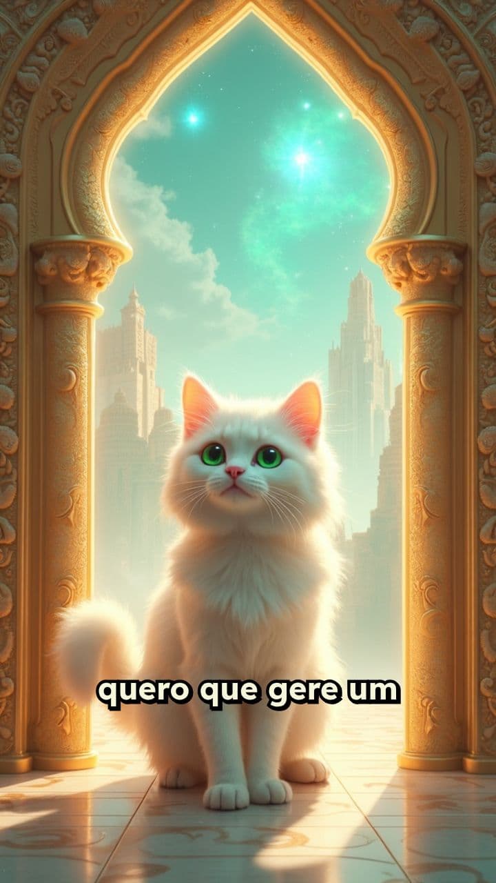 Gato na Porta da Cidade Celestial