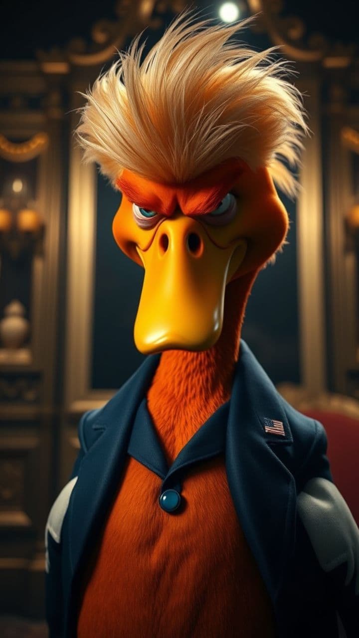 Donald Duck Trump: A Waddling Disaster