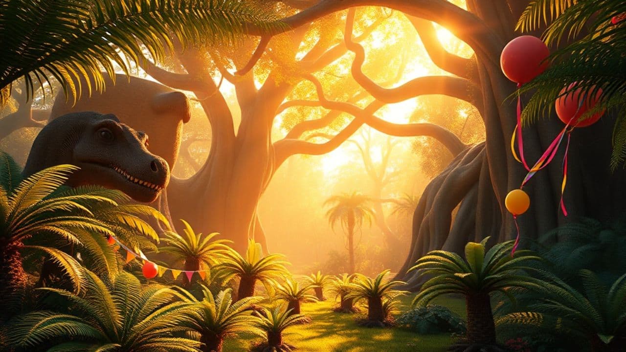 Dino Party in Dino Town