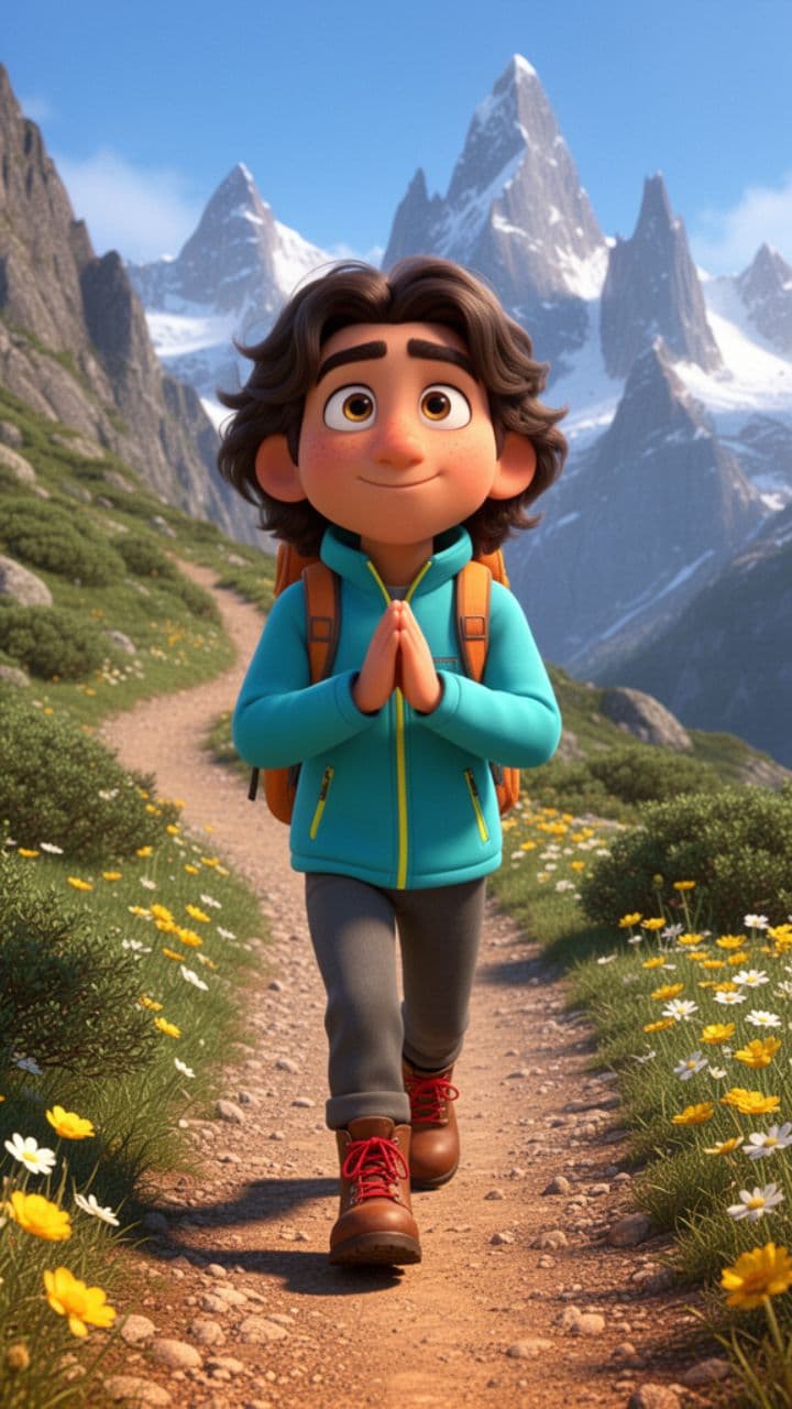 Walking in the Mountains, Singing Praise