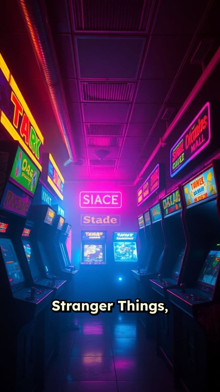 Энергия портала в неоновом мире