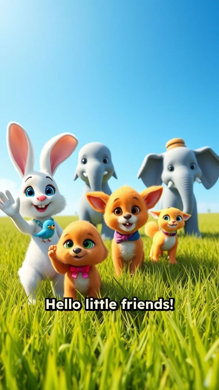 Counting Fun with Animal Friends!