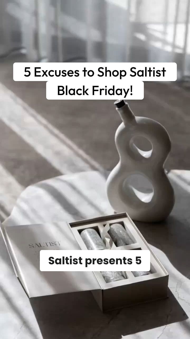 Saltist Black Friday Sale: 5 Excuses
