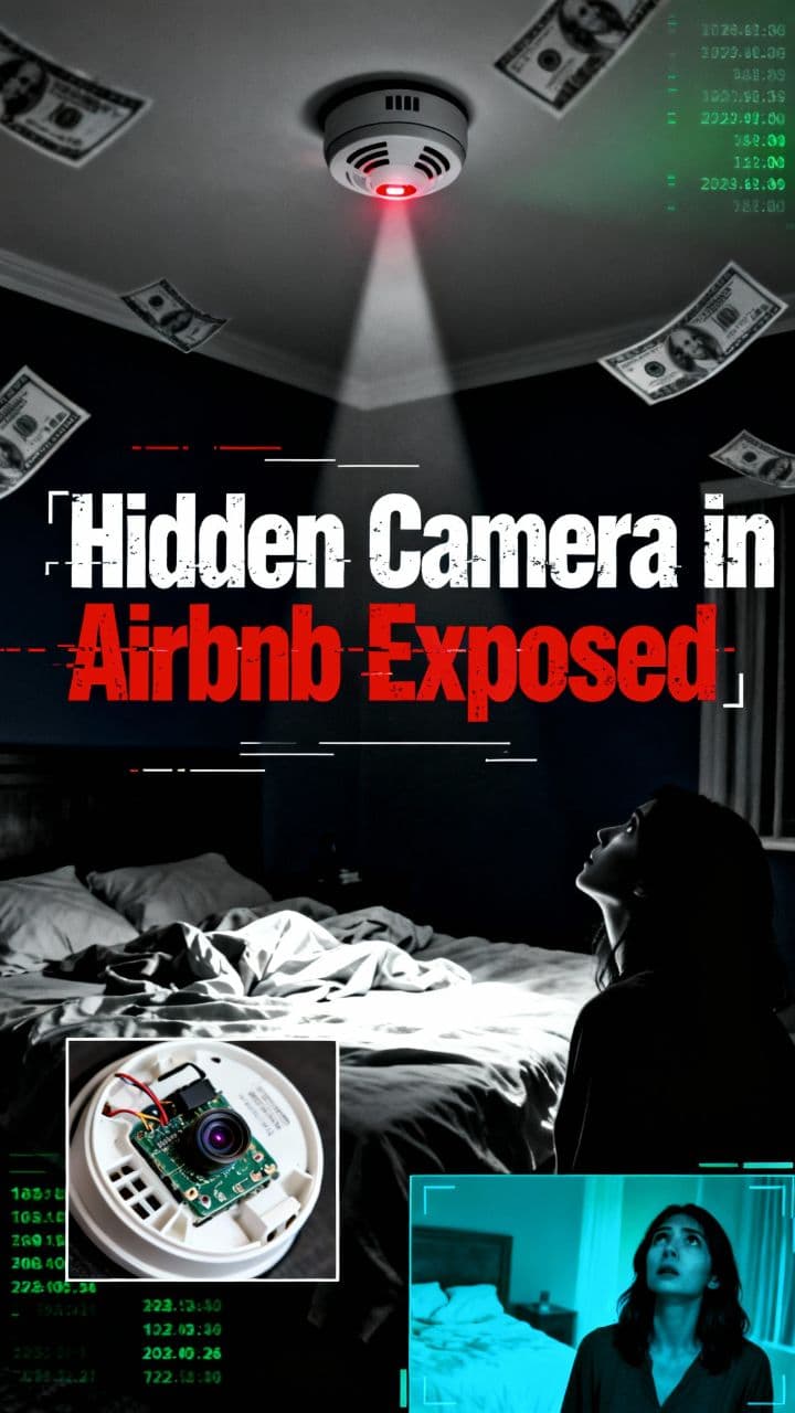 Hidden Camera in Airbnb Exposed