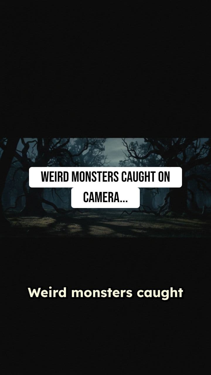 Weird Monsters Caught on Camera