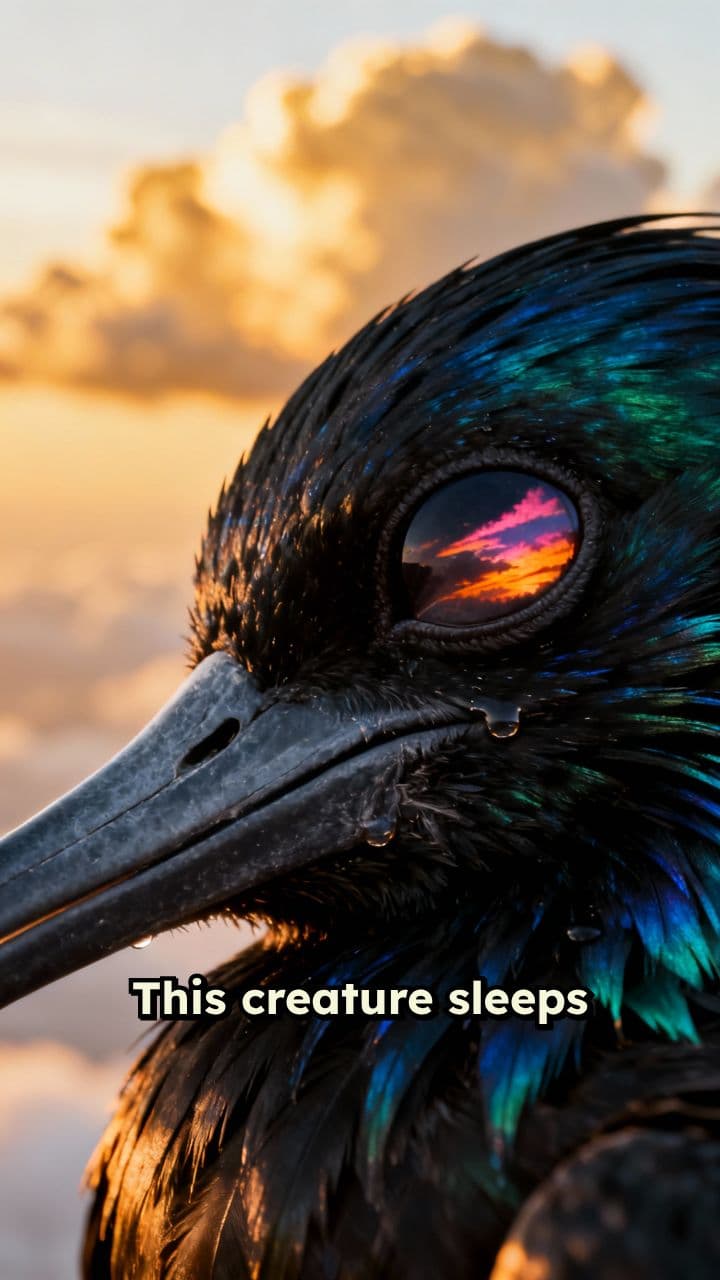 Frigatebirds Sleep While Flying