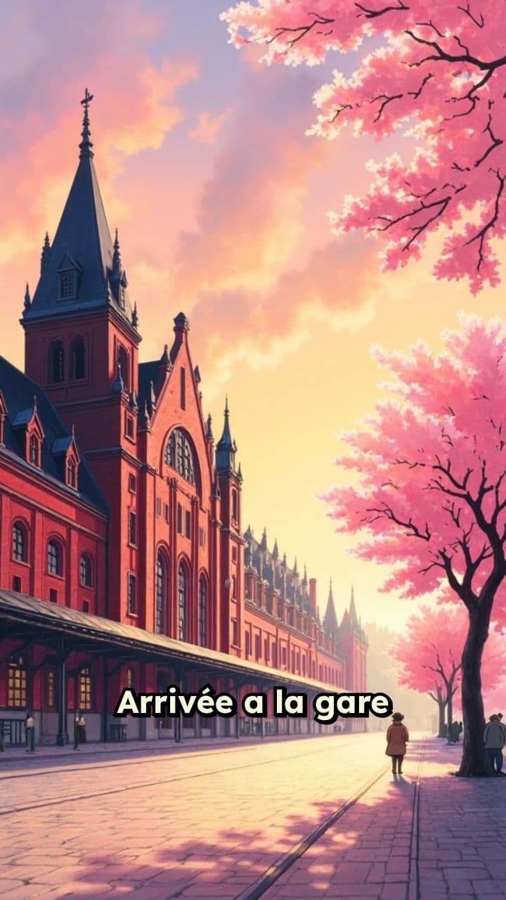 Arrivée à la gare et orientation