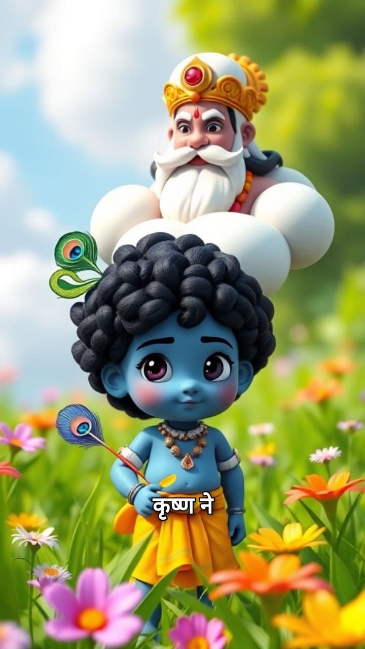 कृष्ण ने ब्रह्मा का अहंकार तोड़ा