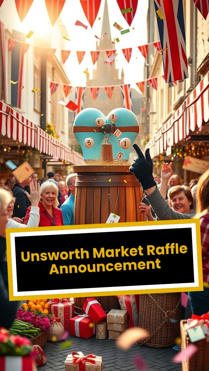 Unsworth Market Raffle Announcement