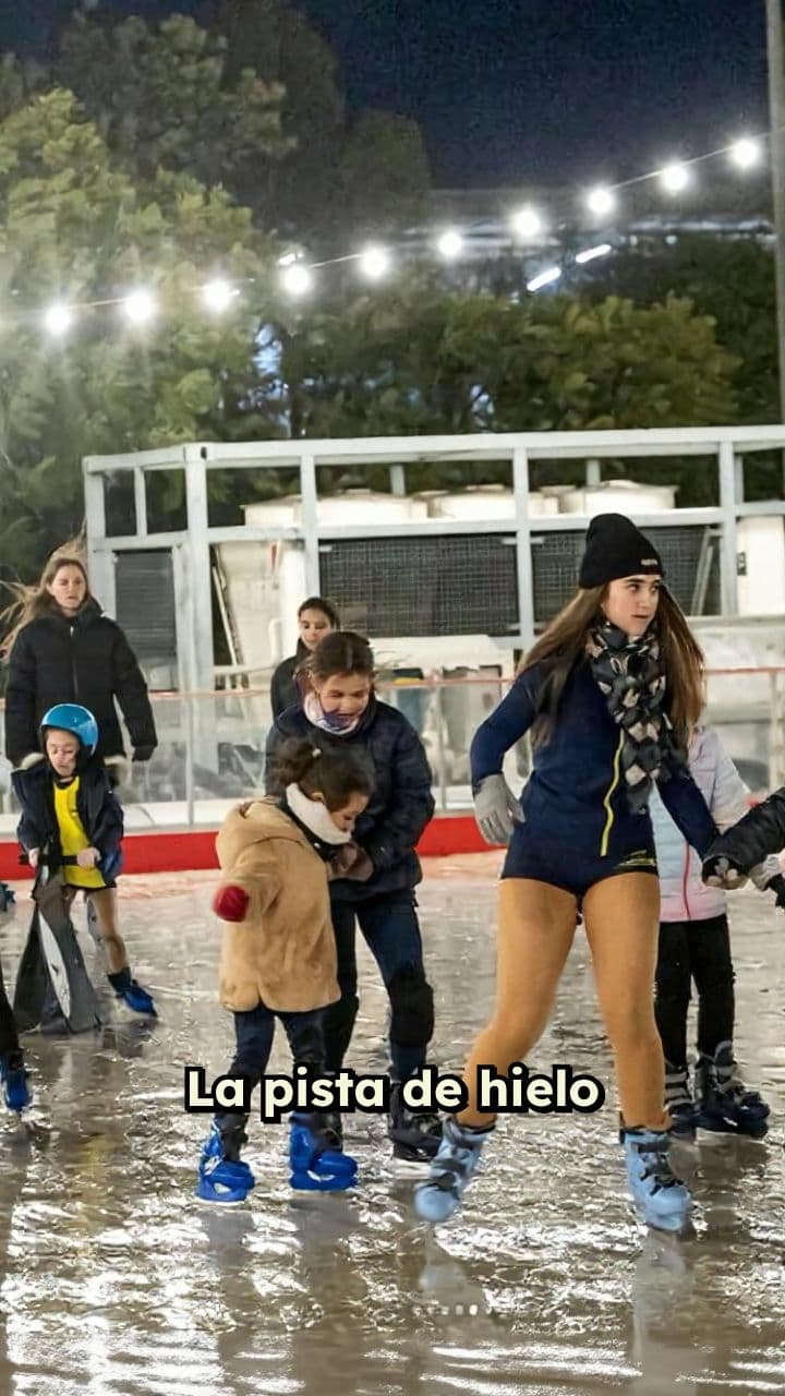 Pista de hielo en Castelldefels