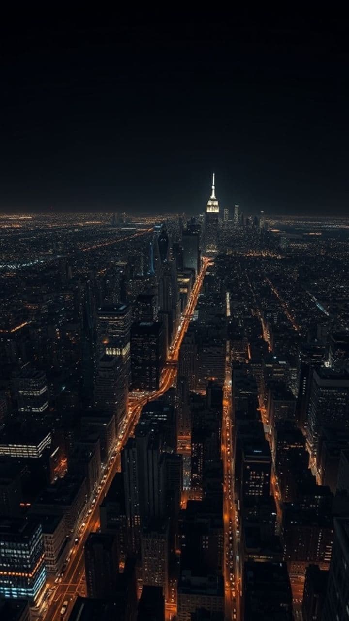 Крыша ночи и романтика