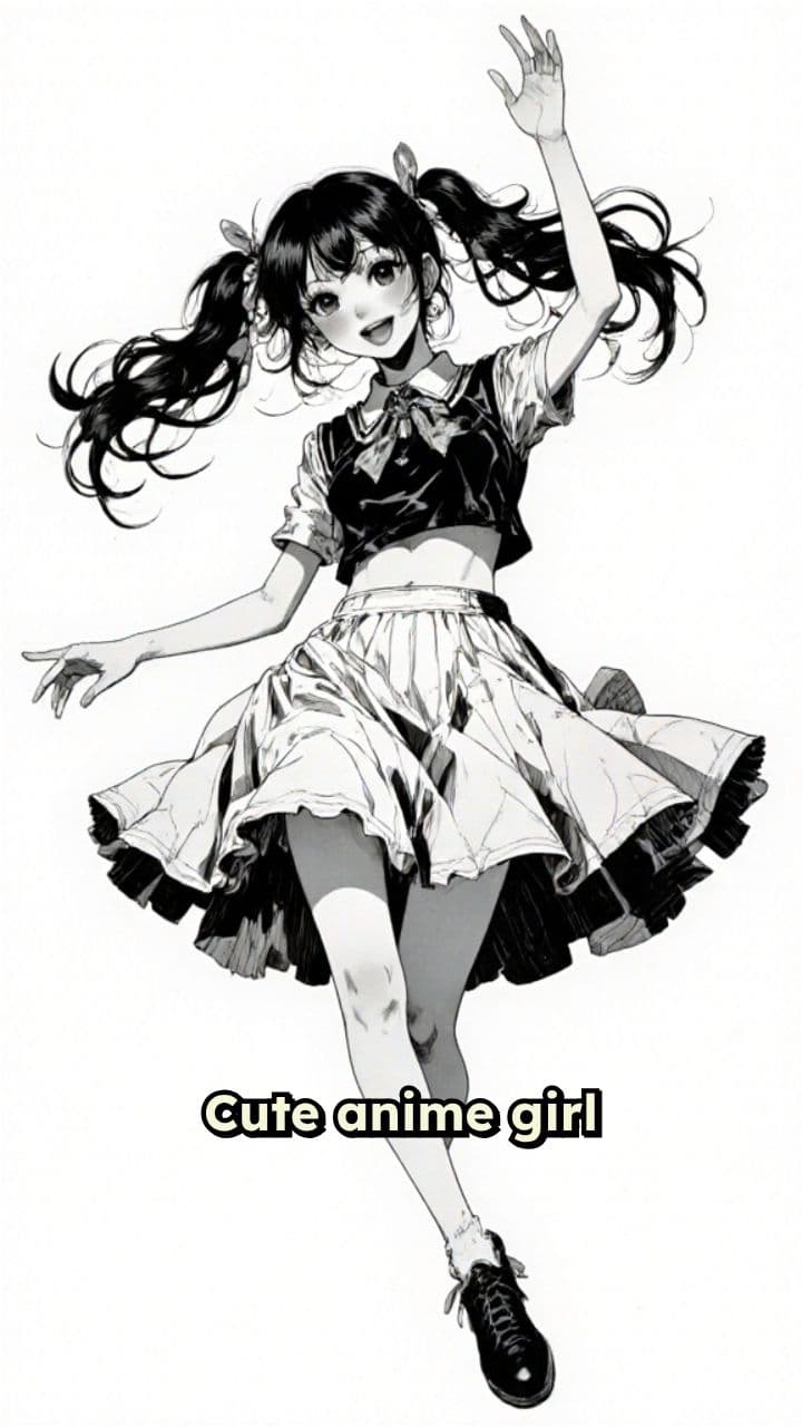 Dancing Anime Girl Delight