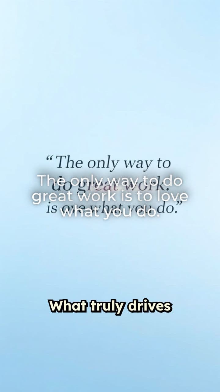 The Power of Love in Work