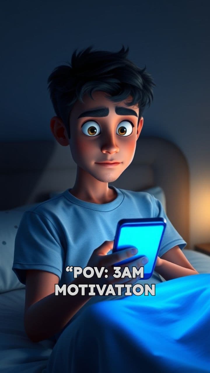 3AM Motivation vs Reality