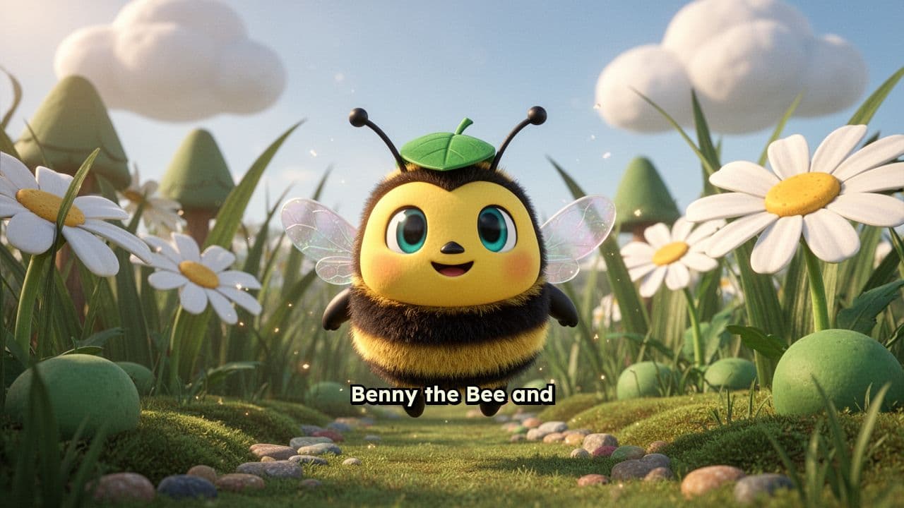 Benny the Bee's Sweet Reward
