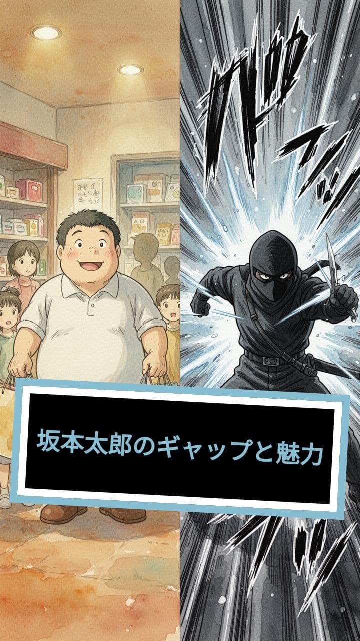 坂本太郎のギャップと魅力