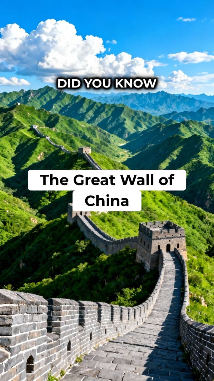 The Great Wall of China Myth
