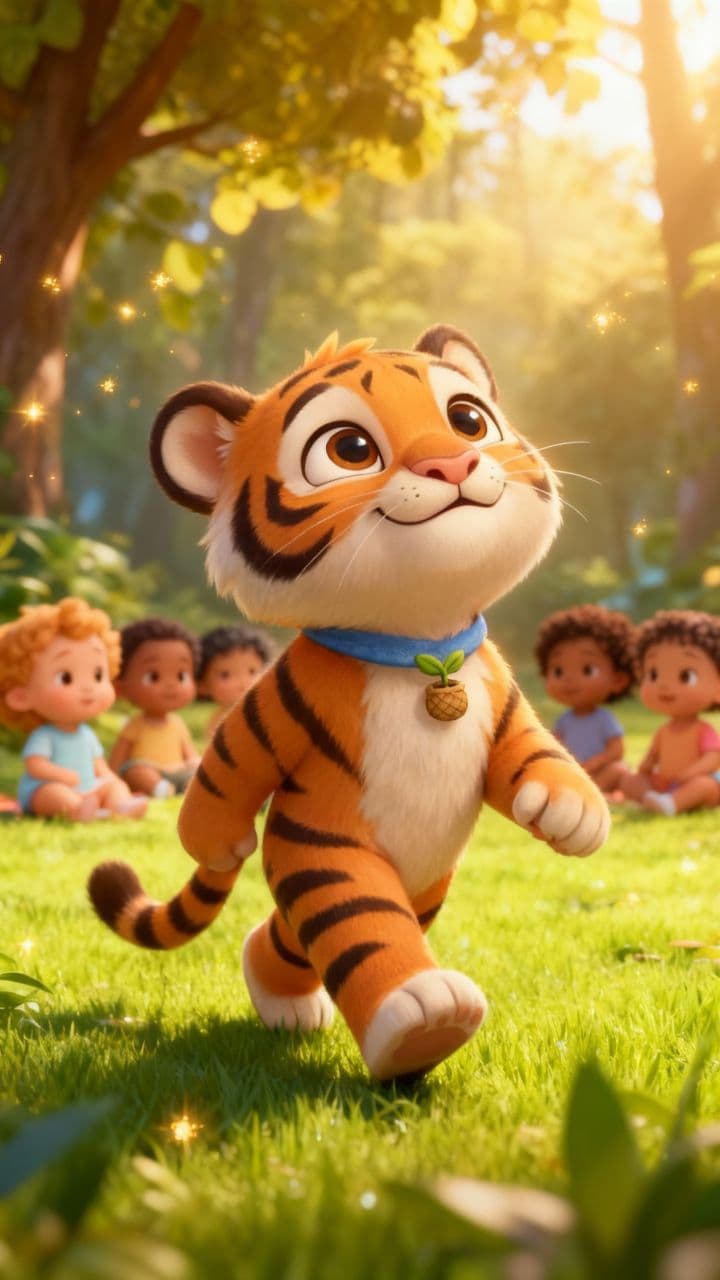 Twinkle Sprout World: The Friendly Tiger Cub