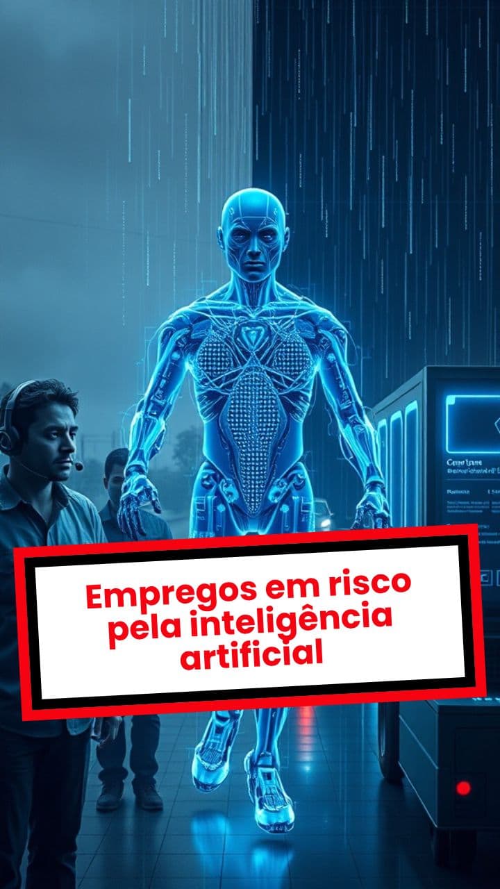 Empregos em risco pela inteligência artificial