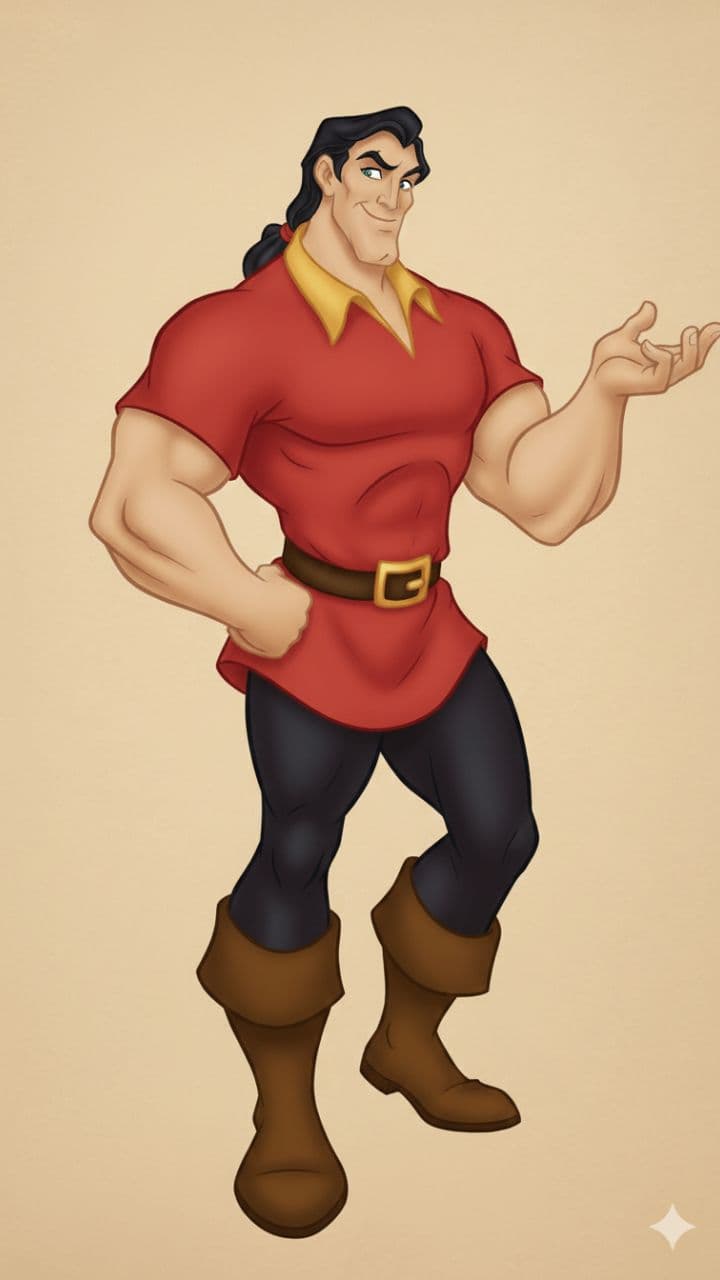 Gaston's Archery Lesson