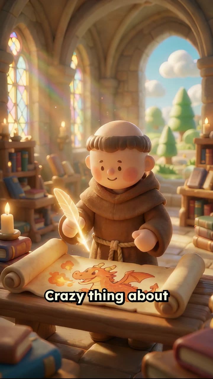 Blame the Monks for Dragons
