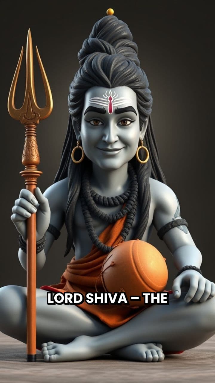 Lord Shiva: The Blue-Throated Savior