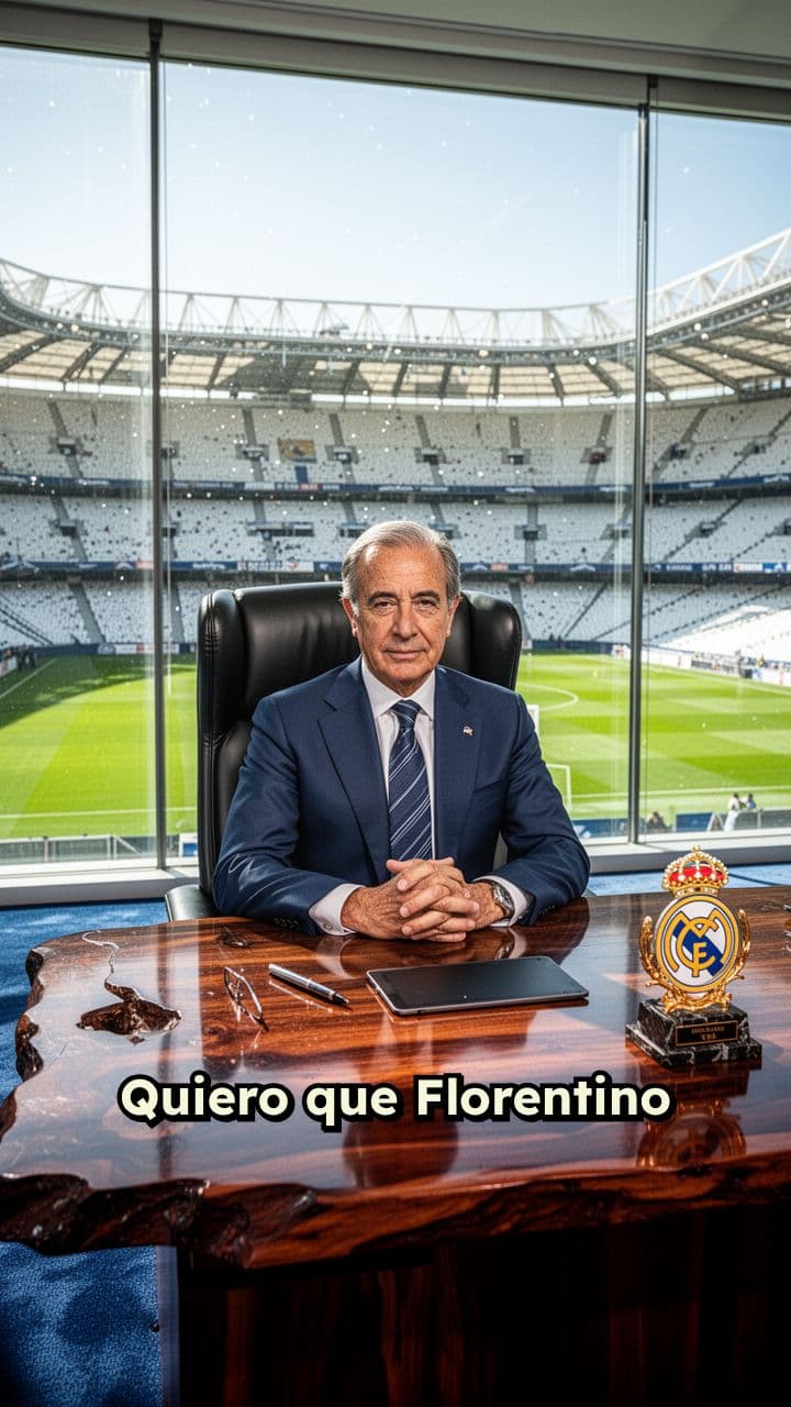 Florentino felicita a Dionisio en su cumpleaños